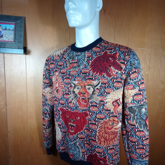 Zara Other - ZARA JACQUARD SWEATSHIRT Unique textured design